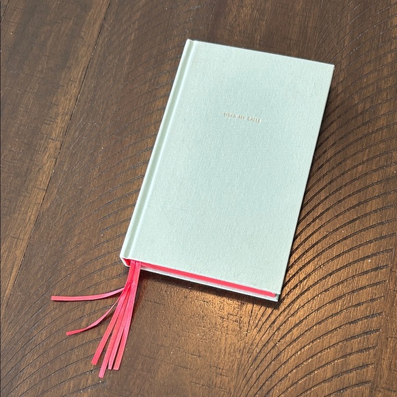 Kate Spade Light Blue Journal with Gold Logo - Picture 1 of 5